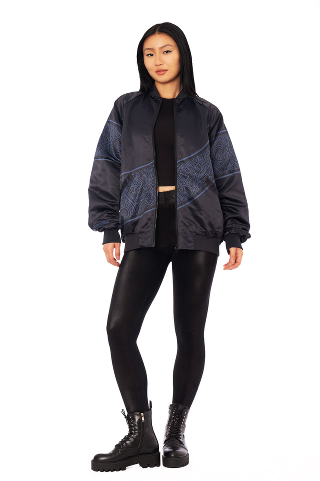 Avatar: The Last Airbender x BlackMilk Blue Spirit inspired Avatar clothing jacket, premium licensed Avatar fashion outerwear