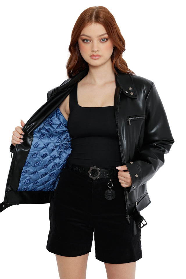 Tunnel Snakes Rule Moto Jacket